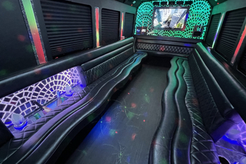 Escondido Limo Bus Interior