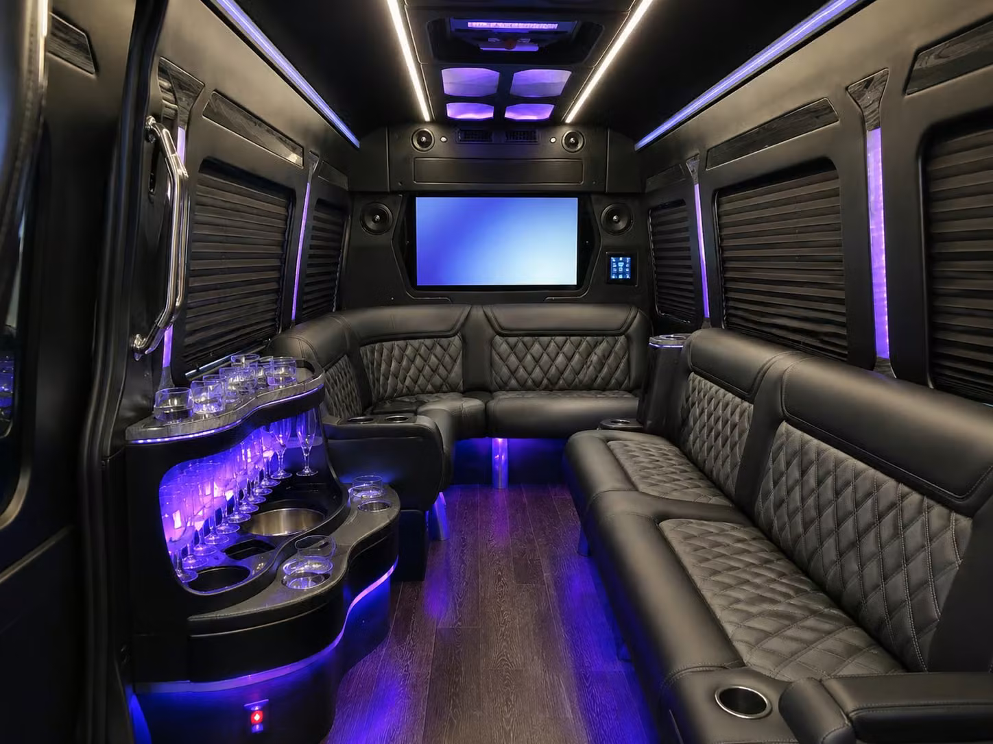 sprinter vans and party buses for escondido bachelorette parties and bridal parties